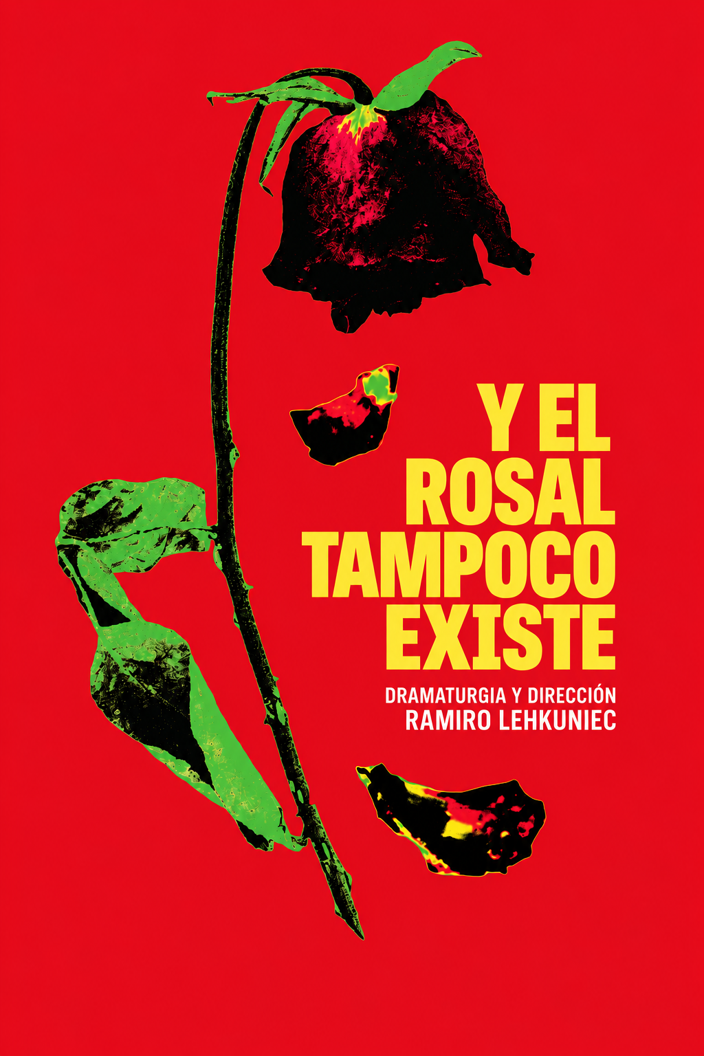 Y el rosal tampoco existe